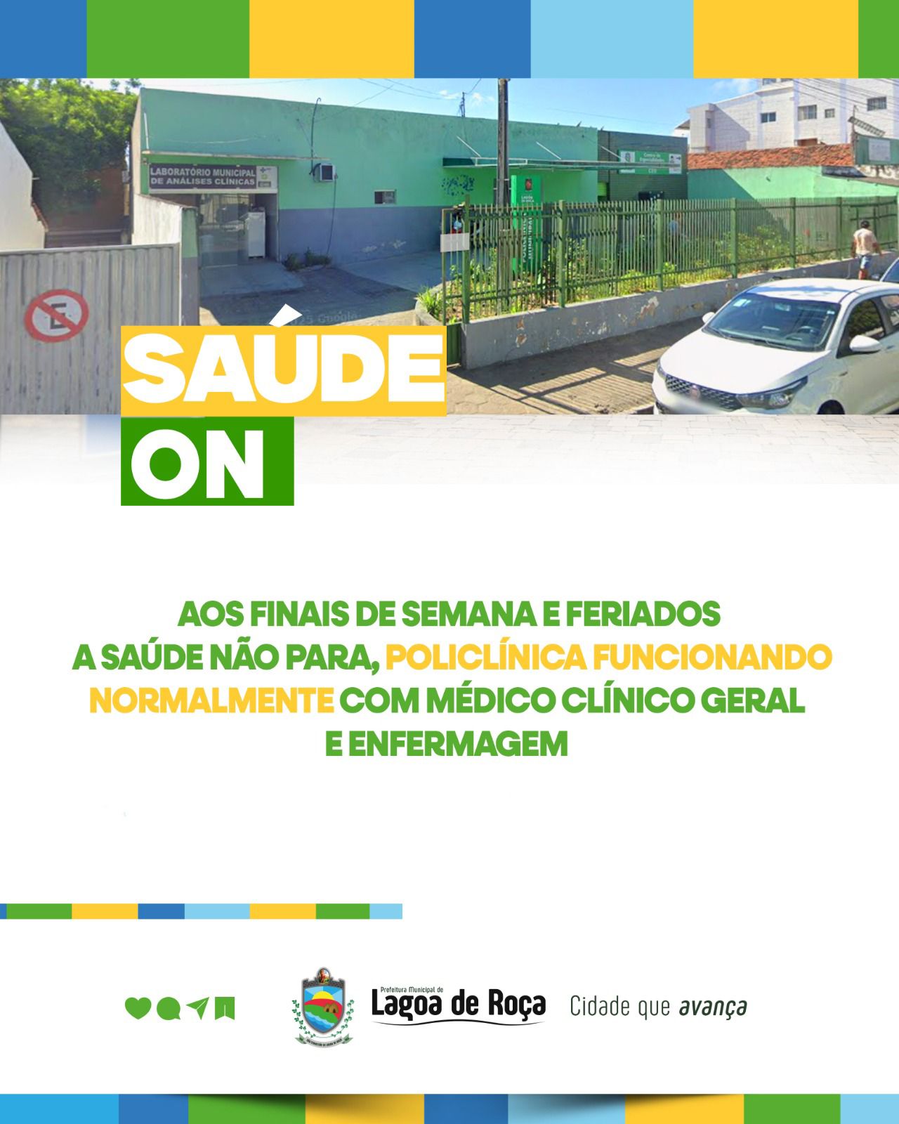 Capa da publicacao no Instagram da Prefeitura